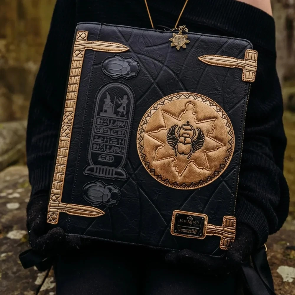 Loungefly Book Of The Dead The Mummy Universal Mini Backpack Loungefly Book Of The Dead The Mummy Universal Mini Backpack