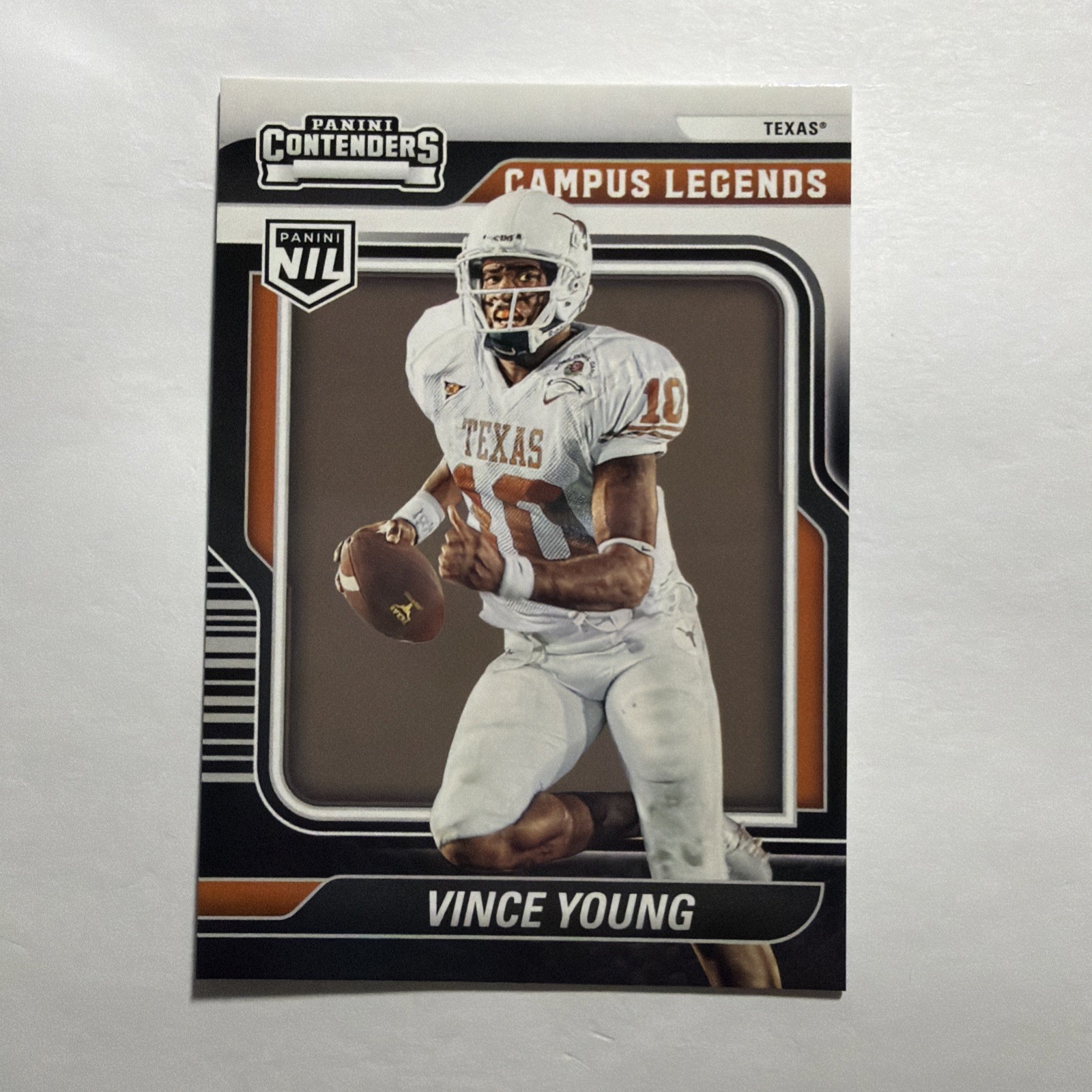 2025 Panini NIL Texas Longhorns #1 Vince Young Campus Legends