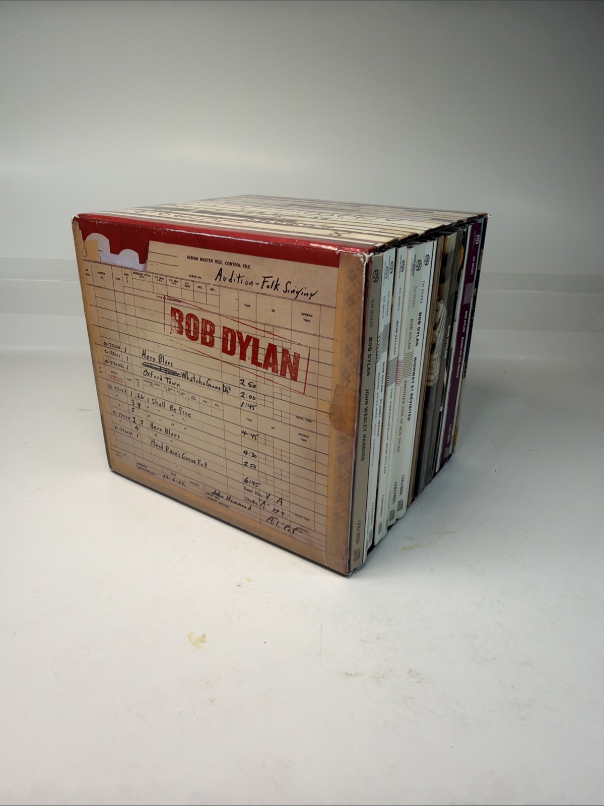 Bob Dylan Revisited The Reissue Series Limited Edition Hybrid SACD Box Set 2003 Bob Dylan Revisited The Reissue Series Limited Edition Hybrid SACD Box Set 2003