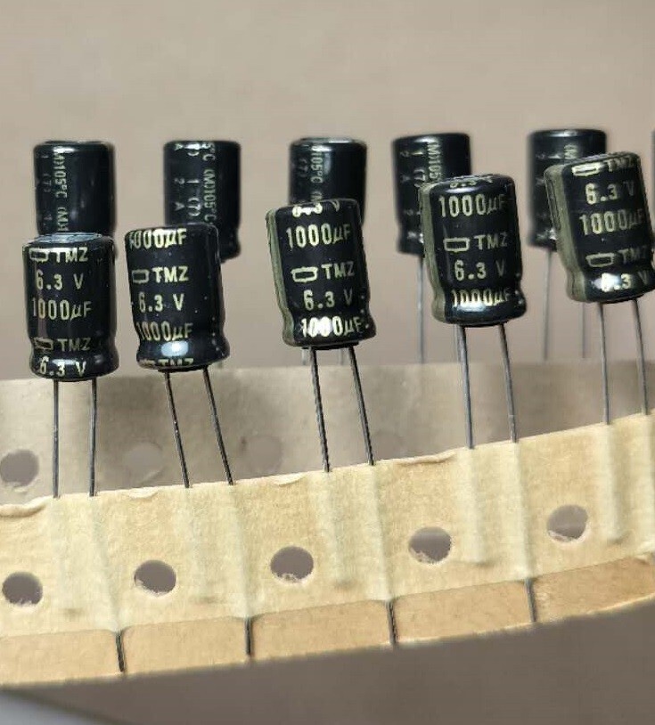 10pcs NCC 1000uf 6.3v Radial Electrolytic Capacitors 6.3v1000uF TMZ Low ESR 10pcs NCC 1000uf 6.3v Radial Electrolytic Capacitors 6.3v1000uF TMZ Low ESR