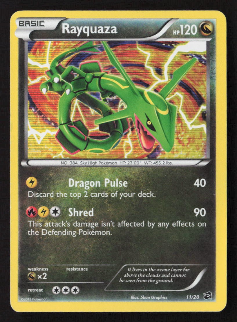 Rayquaza 11/20 - Dragon Vault - Pokémon TCG - LP