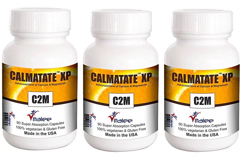 Calmatate XP-Super Absorbent & Complex Magnesium Family Pack  (3x60ct )