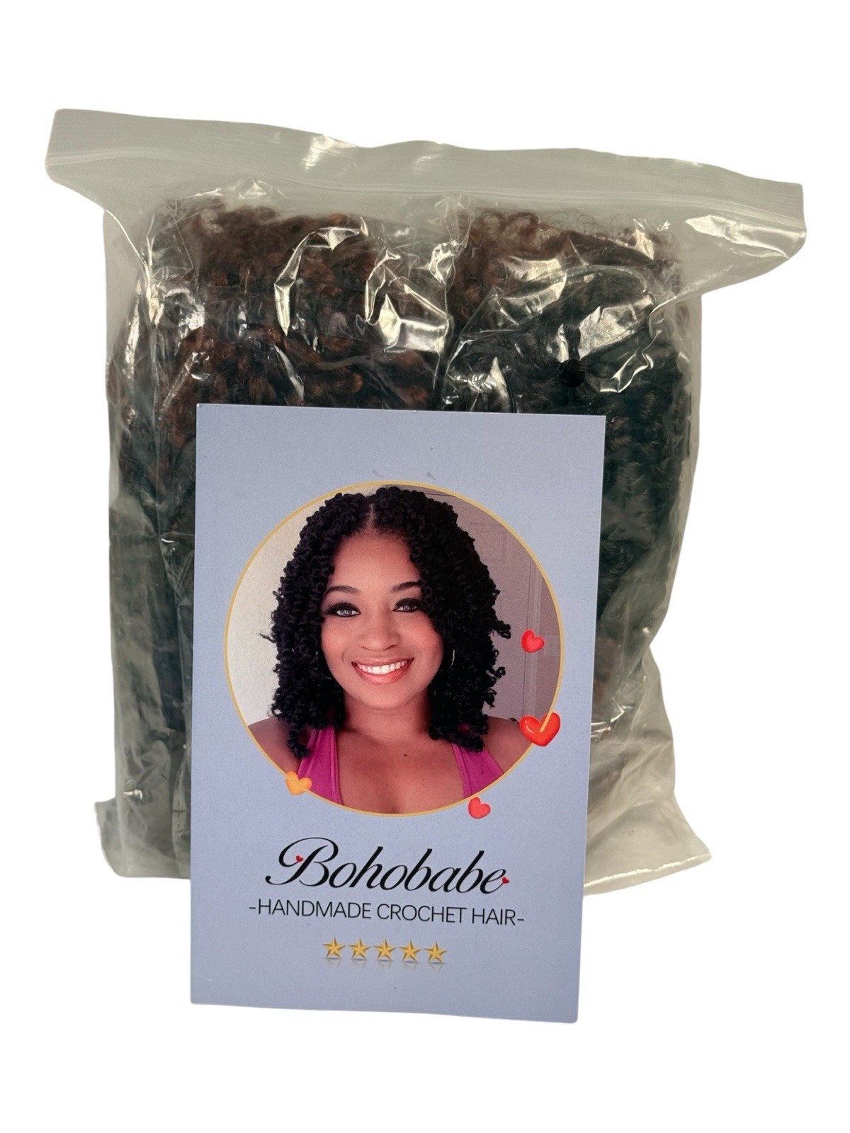 BOHOBABE 10” Pre Twisted Passion Twist Crochet Hair T350 Auburn 8 Packs New BOHOBABE 10” Pre Twisted Passion Twist Crochet Hair T350 Auburn 8 Packs New
