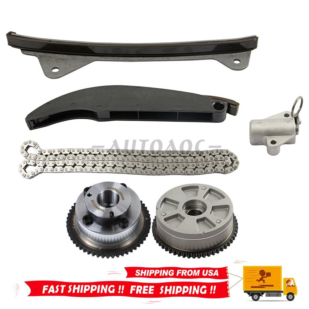 G4NH Timing Chain Kit & VVT Gear Set For Hyundai Elantra KIA Forte 2.0L 2017-22