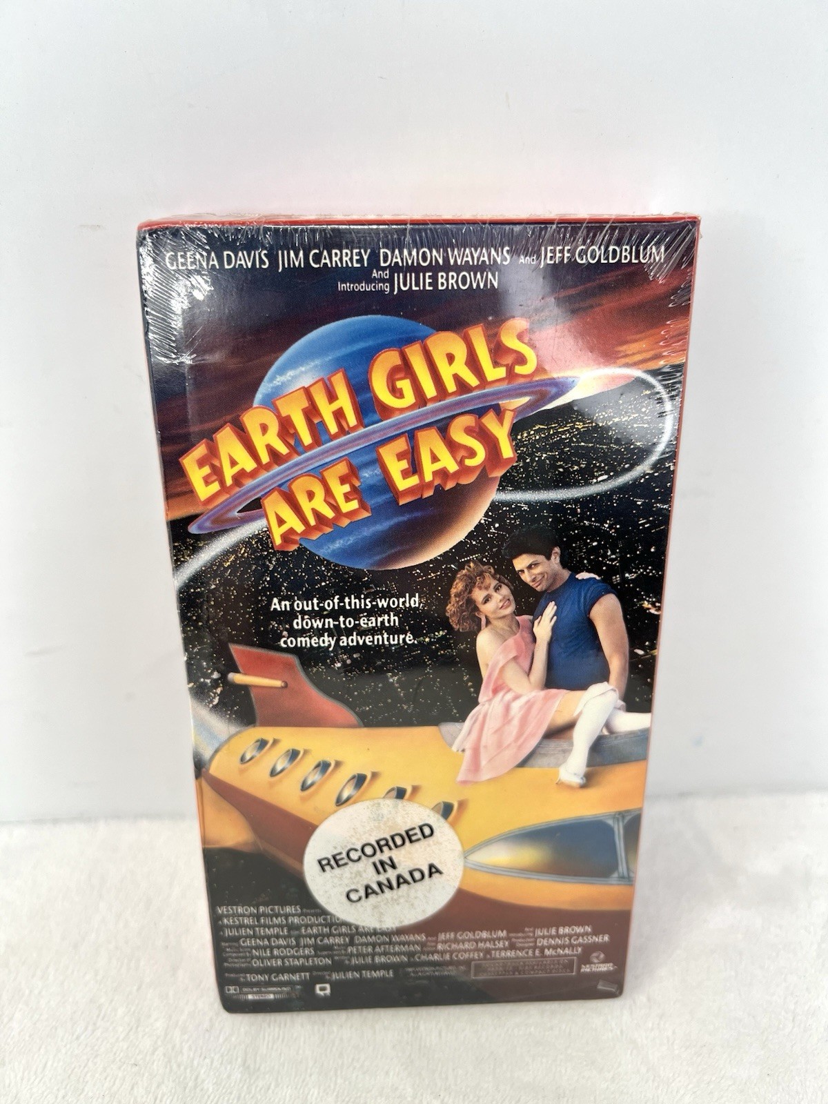 Earth Girls Are Easy Betamax Beta Movie New Sealed Not VHS* Rare Goldblum Carrey Earth Girls Are Easy Betamax Beta Movie New Sealed Not VHS* Rare Goldblum Carrey