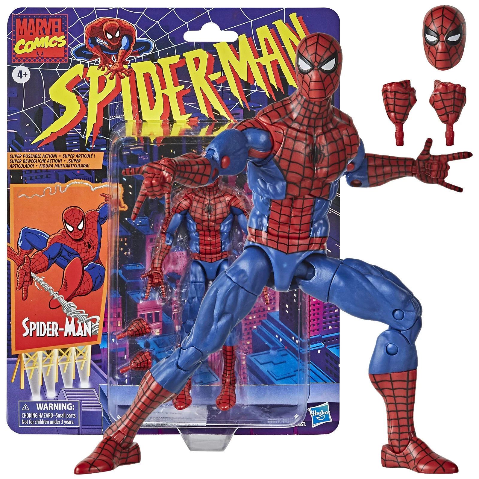 Hasbro Marvel Legends Spider-Man Retro Spiderman 6 Hasbro Marvel Legends Spider-Man Retro Spiderman 6