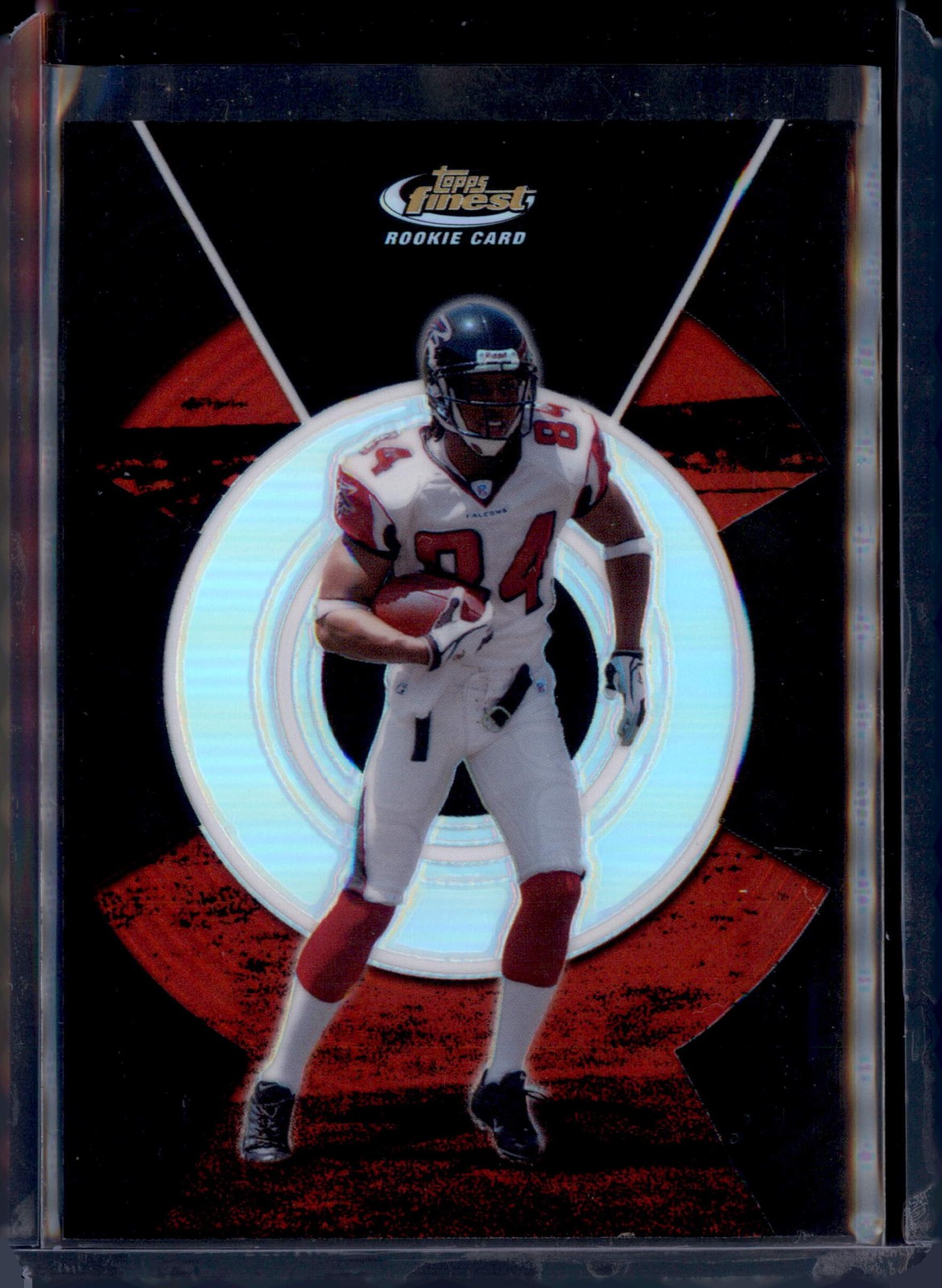 2005 Finest #124 Roddy White Black Refractor #/99 2005 Finest #124 Roddy White Black Refractor #/99