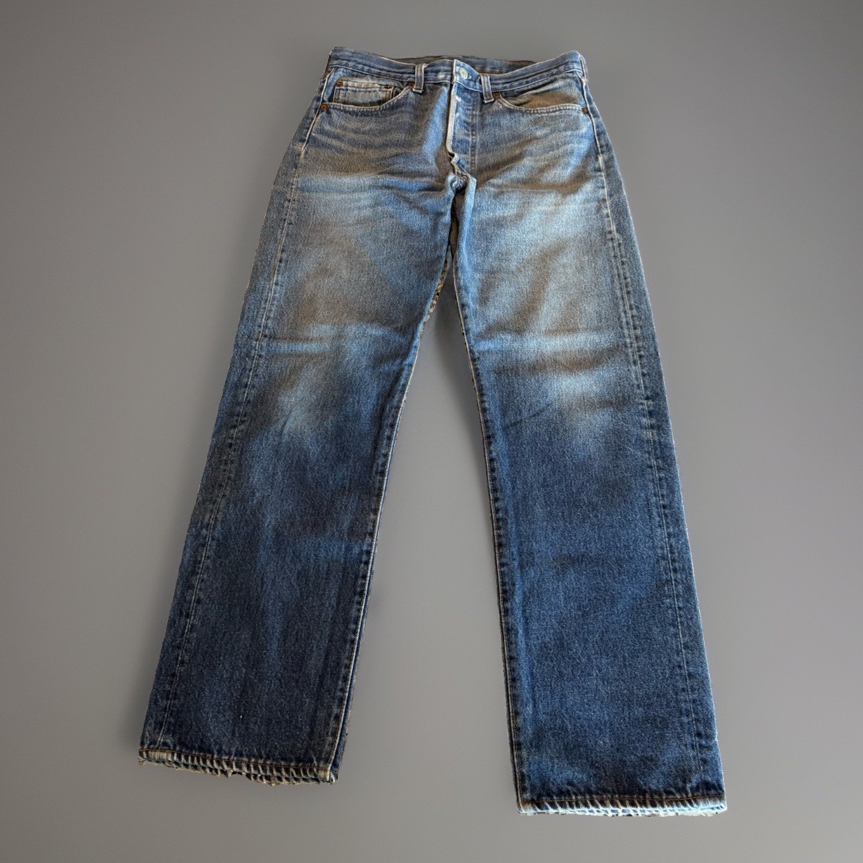 Vintage 1976 Levi’s 501 Jeans USA Made Button Fly Red Tab 524 33x33 Faded 80