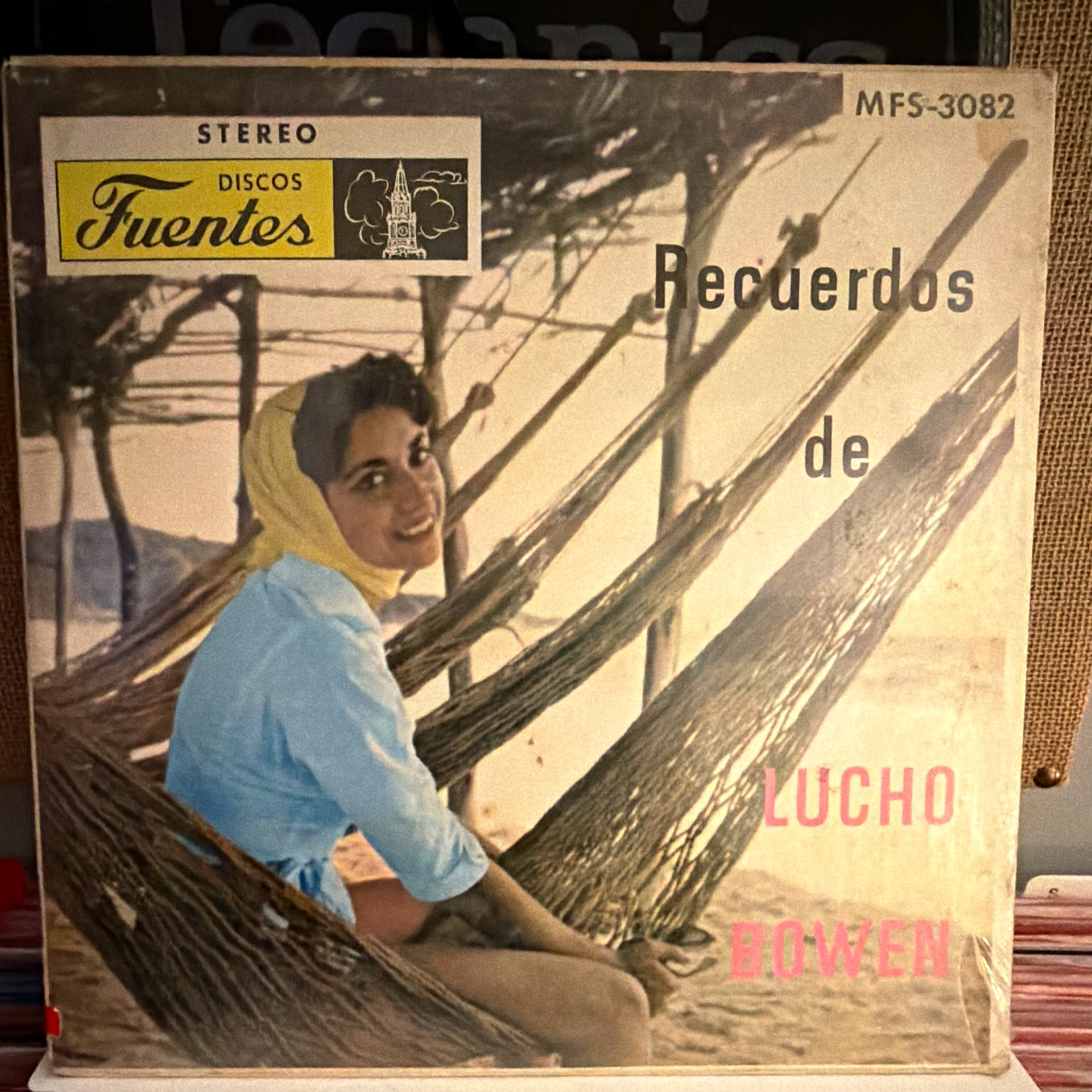 LP Lucho Bowen -Recuerdos de Lucho Bowen Vinyl Record LP Lucho Bowen -Recuerdos de Lucho Bowen Vinyl Record