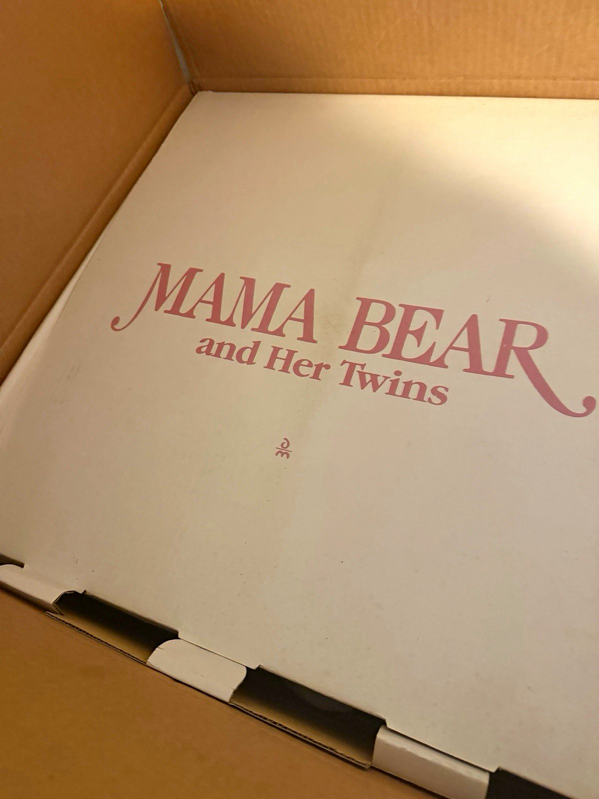 Mama Bear & Papa Bear and Her Twins Bear Set, Boxed in Original Opened Box Mama Bear & Papa Bear and Her Twins Bear Set, Boxed in Original Opened Box