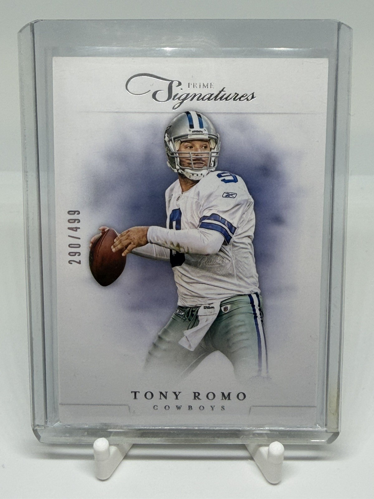 TONY ROMO 2012 Panini Prime Signatures - Tony Romo #8 /499 TONY ROMO 2012 Panini Prime Signatures - Tony Romo #8 /499