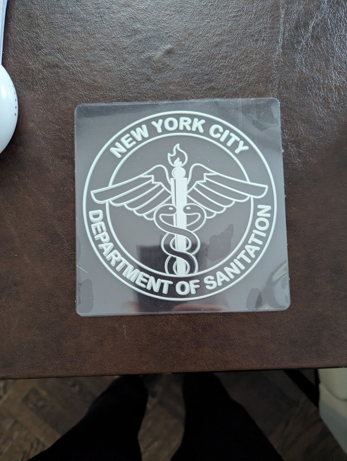 New York City Department Of Sanitation Garbage Can Decal 2 Pak New York City Department Of Sanitation Garbage Can Decal 2 Pak