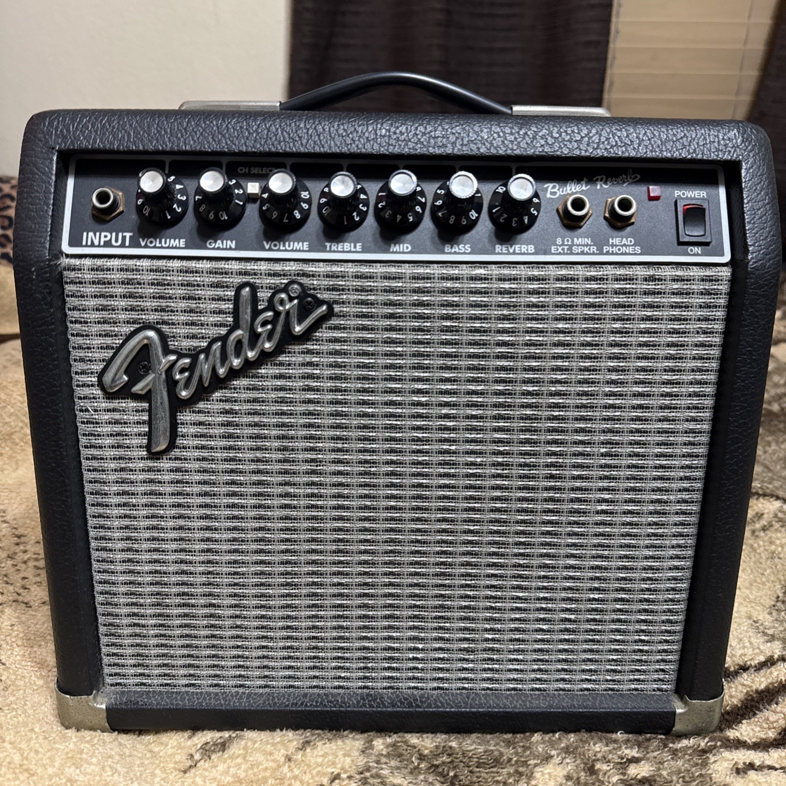 Fender Bullet Reverb Guitar Combo Amplifier - 1990s Fender Bullet Reverb Guitar Combo Amplifier - 1990s