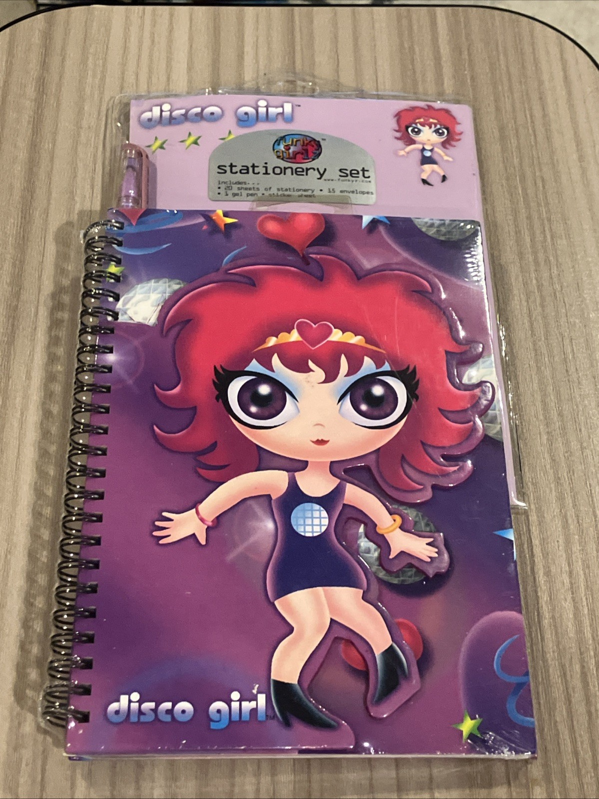 Funky Girlz Disco Girl Notebook & Stationary Set Funky Girlz Disco Girl Notebook & Stationary Set