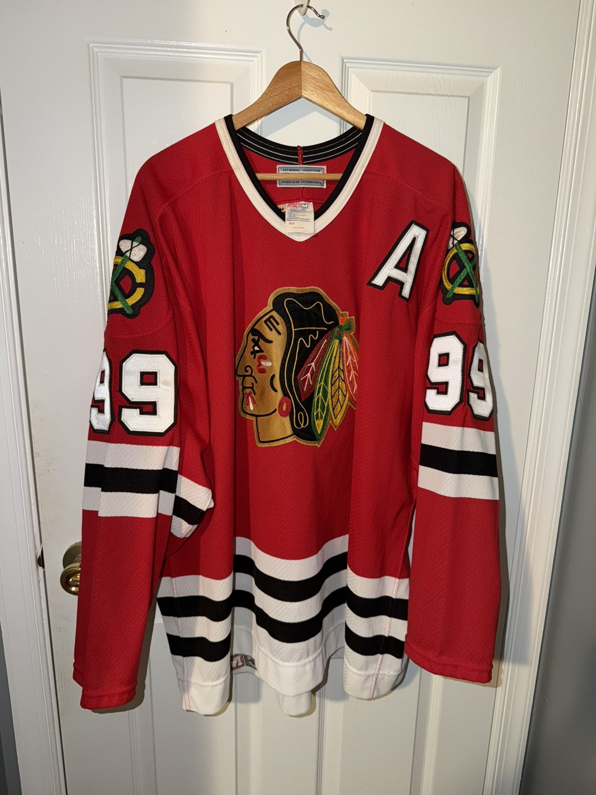 Chicago Blackhawks 1993-96 CCM Pro On-Ice Authentic NHL Hockey Jersey - Vintage
