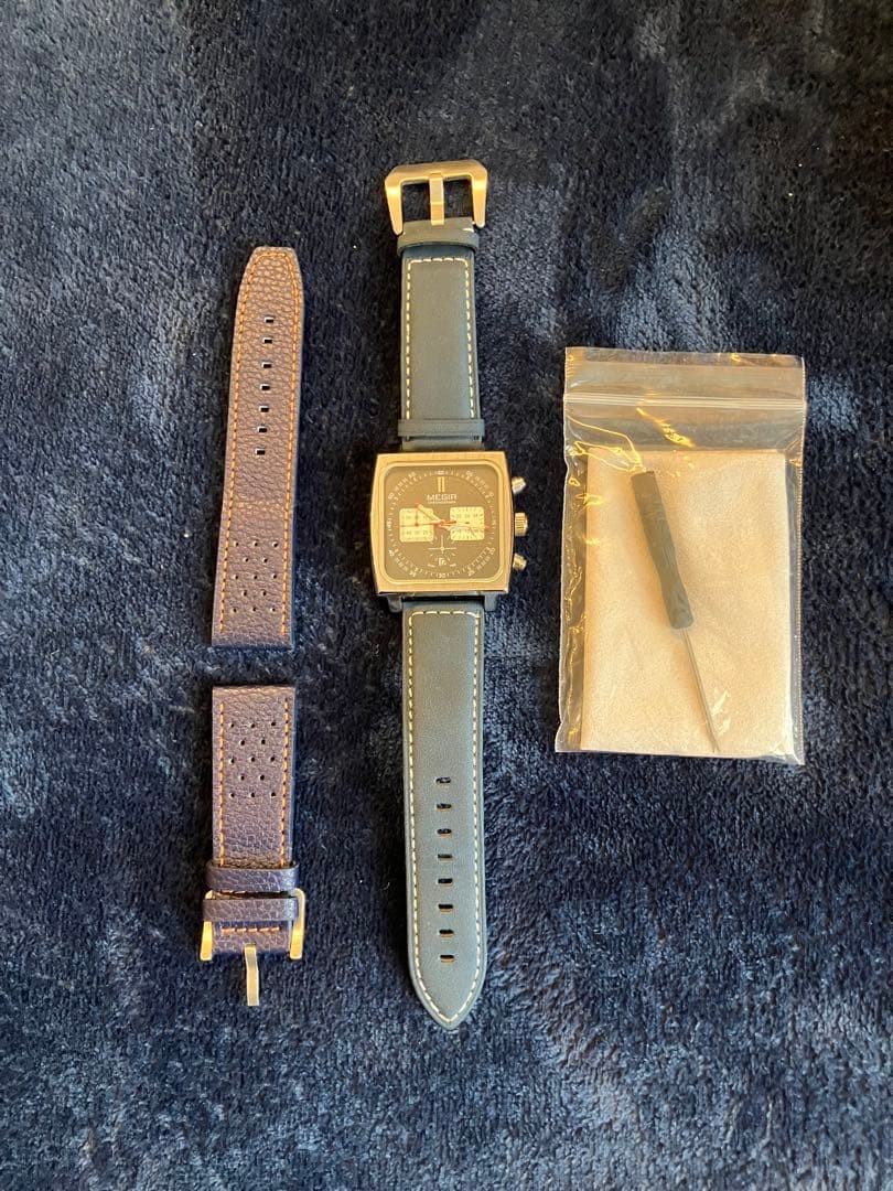 MEGIR Square Chronograph Wristwatch