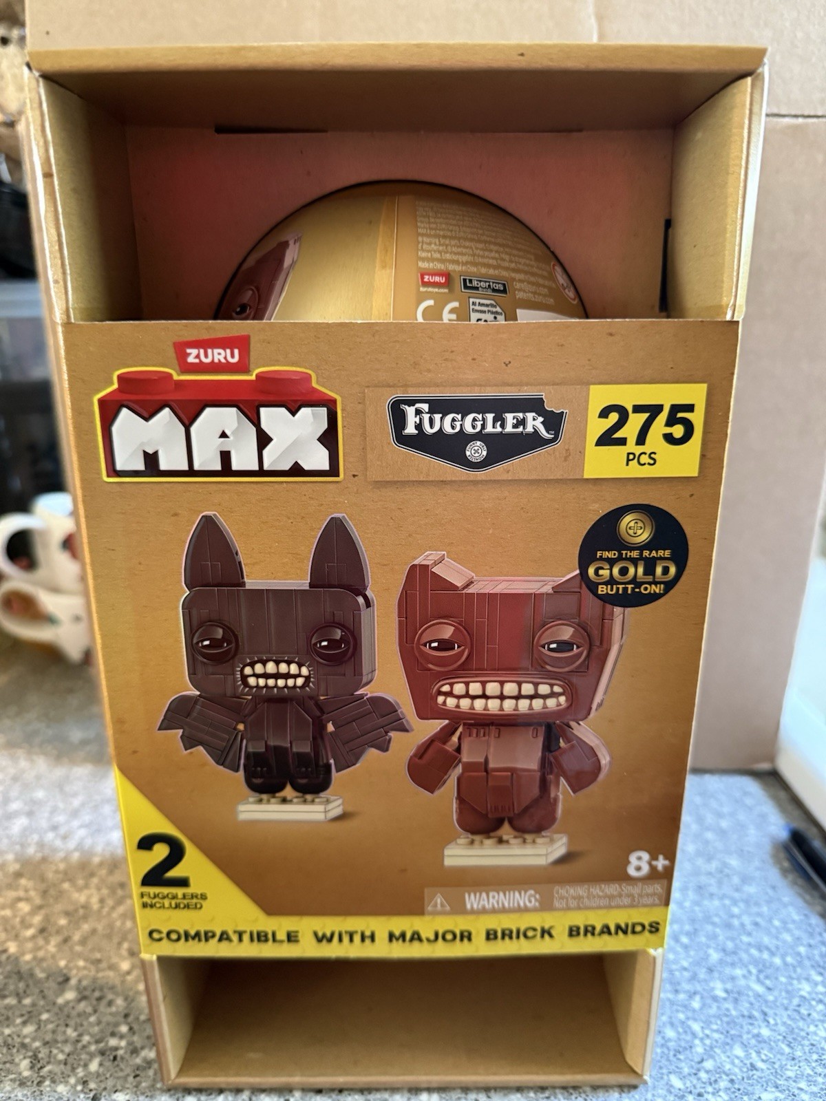 ZURU MAX FUGGLER 2 PACK BRICK BUILDS FEARSOME BAT & SQUIDGE 275 PIECES ZURU MAX FUGGLER 2 PACK BRICK BUILDS FEARSOME BAT & SQUIDGE 275 PIECES