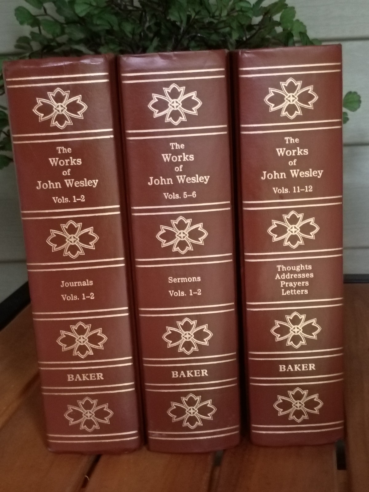 Baker Books Works of John Wesley by John Wesley 3 Vols Hardcover Unabridged Baker Books Works of John Wesley by John Wesley 3 Vols Hardcover Unabridged