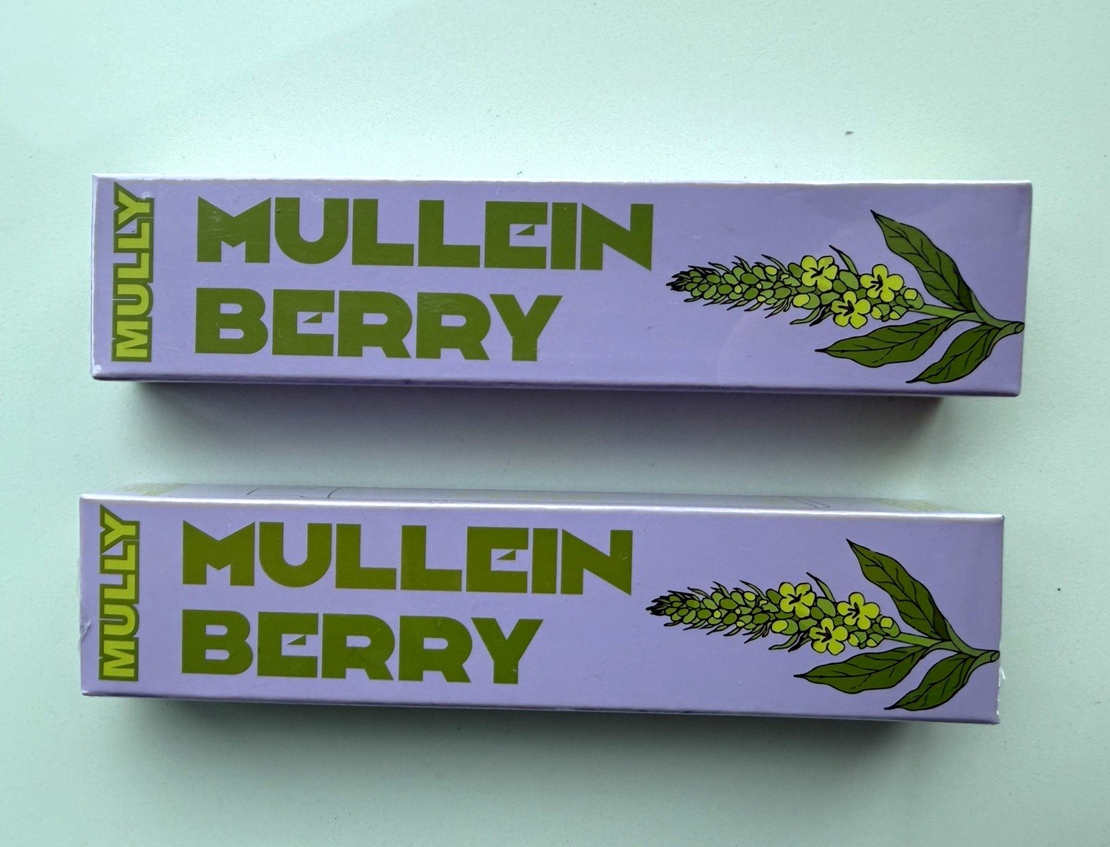 MULLY Nature’s Mullein Aroma Diffuser Berry Nicotine Free 500 Inhalations 2 Pack