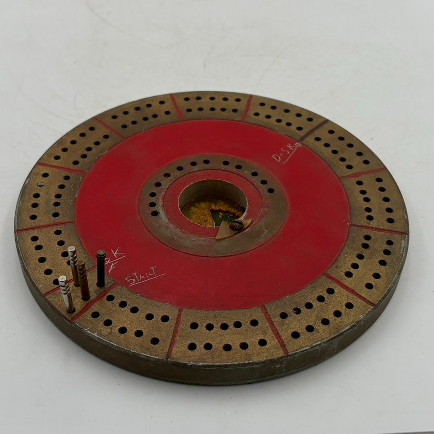Antique Handmade Folk Art Metal 7\