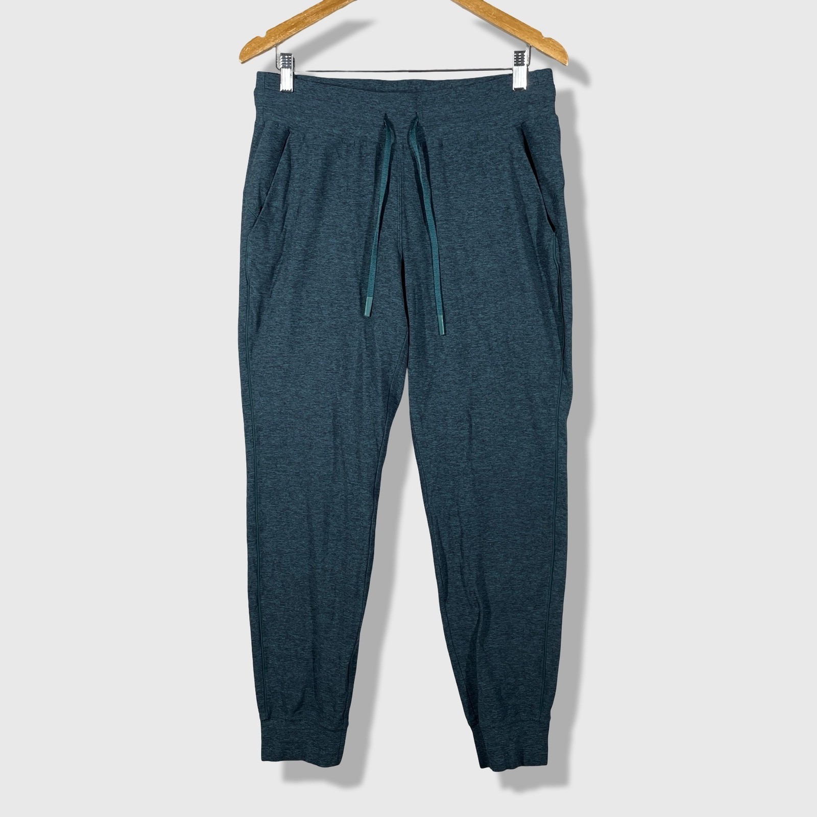 Lululemon Ready to Rulu Jogger Women 10 Teal Heathered Athleisure Gorpcore