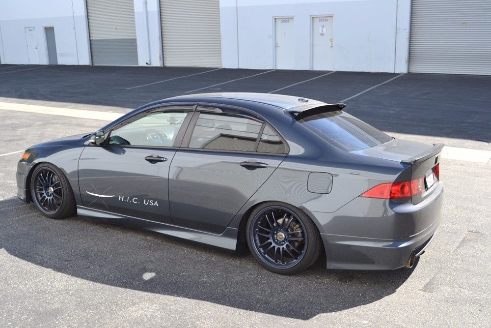 HIC USA 2004 to 2008 TSX Euro R rear roof window visor spoiler