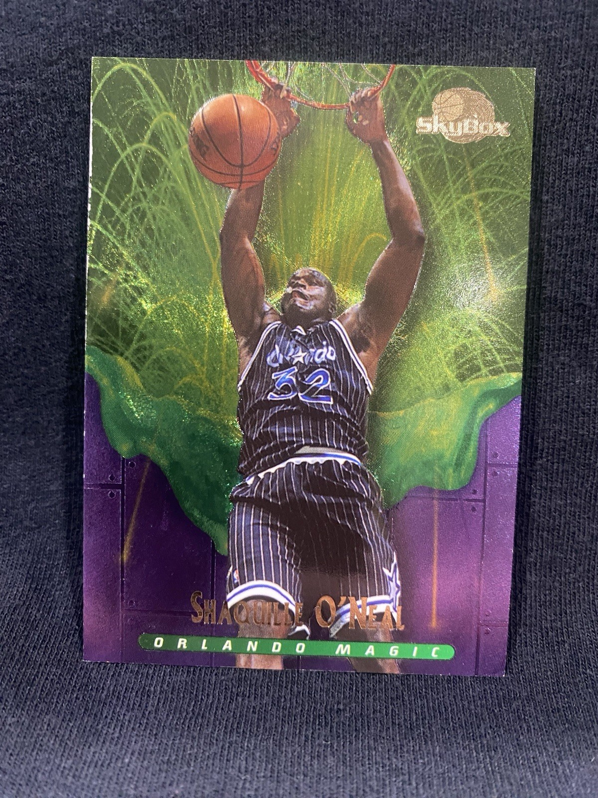1995-96 Skybox Premium - Meltdown Shaquille O'Neal #M8 Rare Hot Shaq 1995-96 Skybox Premium - Meltdown Shaquille O'Neal #M8 Rare Hot Shaq