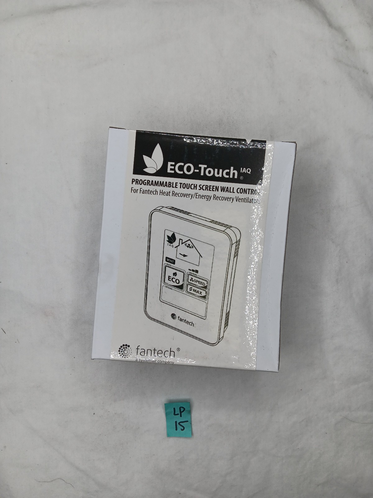 Fantech 414727 Eco-Touch Control Wall Control Light Sensor Humidity Display Fantech 414727 Eco-Touch Control Wall Control Light Sensor Humidity Display