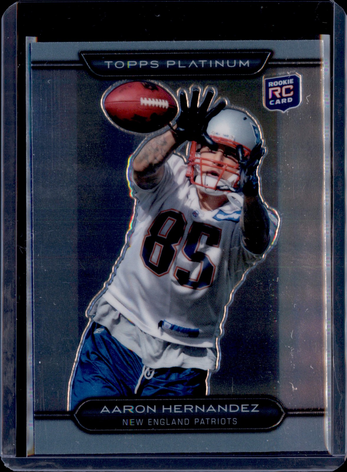 2010 Topps Platinum #69 Aaron Hernandez