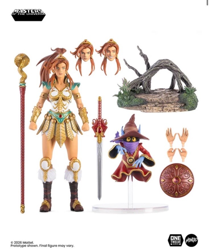 Mondo MOTU 200X Limited Edition Teela Orko 1/12 Scale Action Figure Pre-Sale NEW Mondo MOTU 200X Limited Edition Teela Orko 1/12 Scale Action Figure Pre-Sale NEW