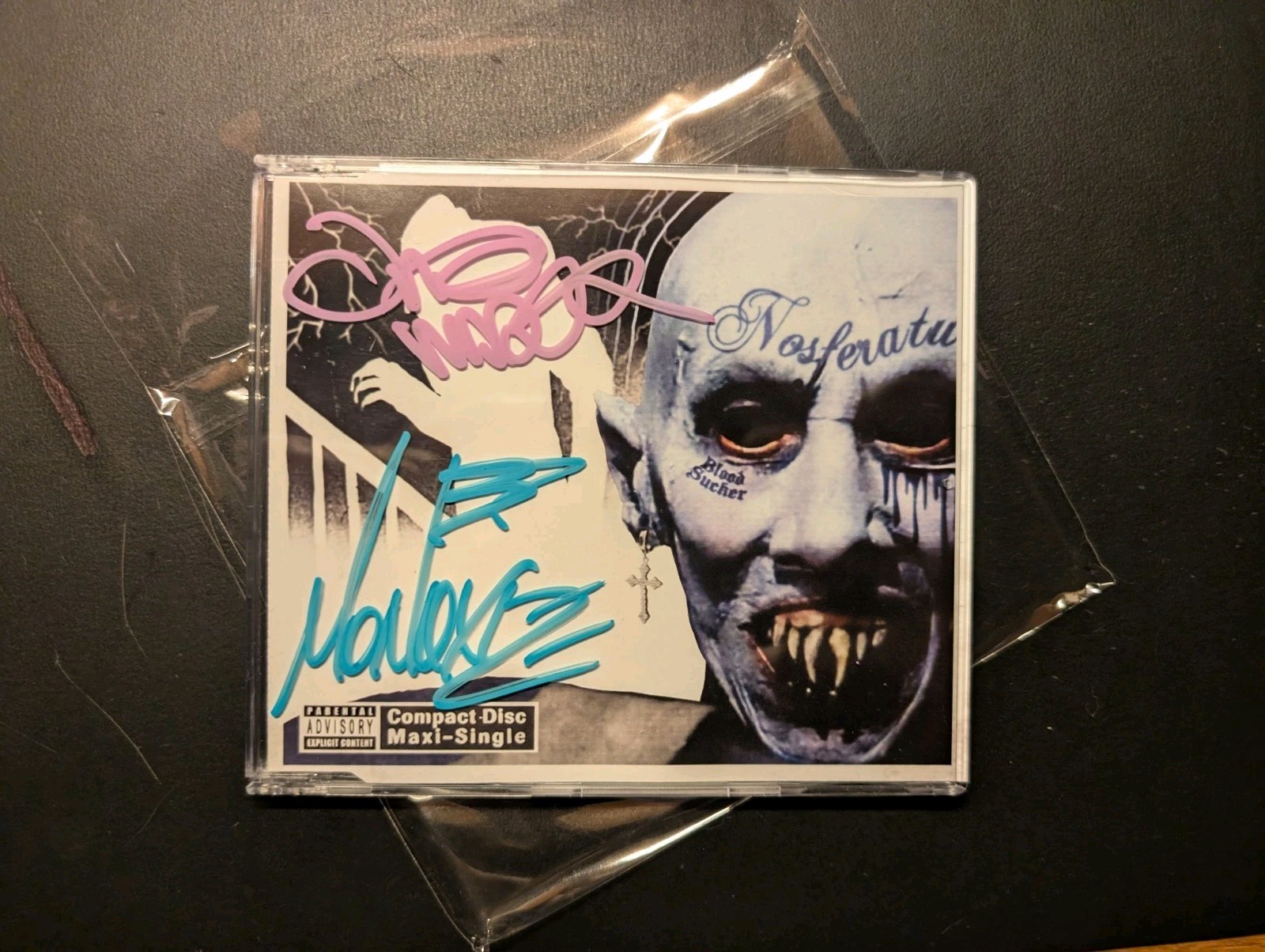 Twiztid Nosferatu CD Single WHATNOT EXCLUSIVE NEW Twiztids Version AUTOGRAPHED 