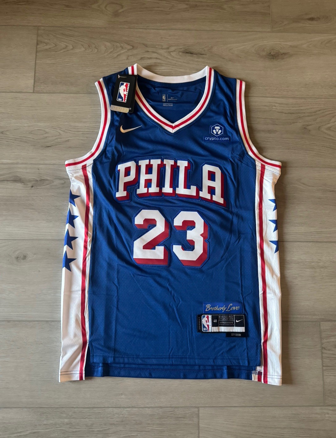 Lebron James Philadelphia 76ers Swingman Jersey Sz M Lebron James Philadelphia 76ers Swingman Jersey Sz M
