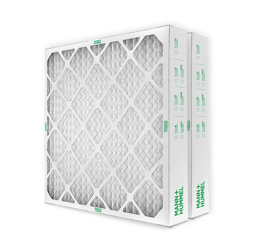 20x20x4 MERV 8 Air Filters for AC & Furnace.   2 Pack (Actual Depth: 3-3/4\