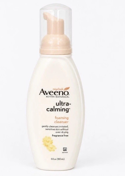 NEW Aveeno Ultra-Calming Foaming Cleanser 6 FL OZ NEW Aveeno Ultra-Calming Foaming Cleanser 6 FL OZ