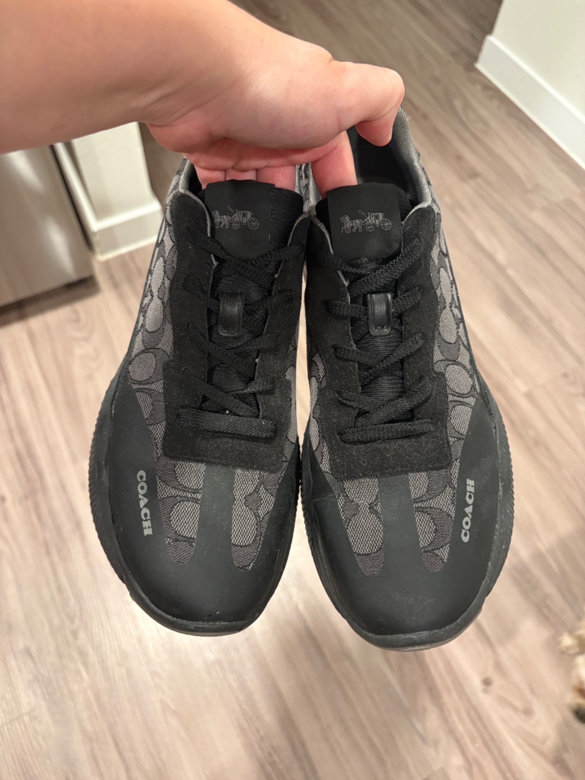 Authentic Coach Sneakers – Original Designer Shoes – Excellent Condition