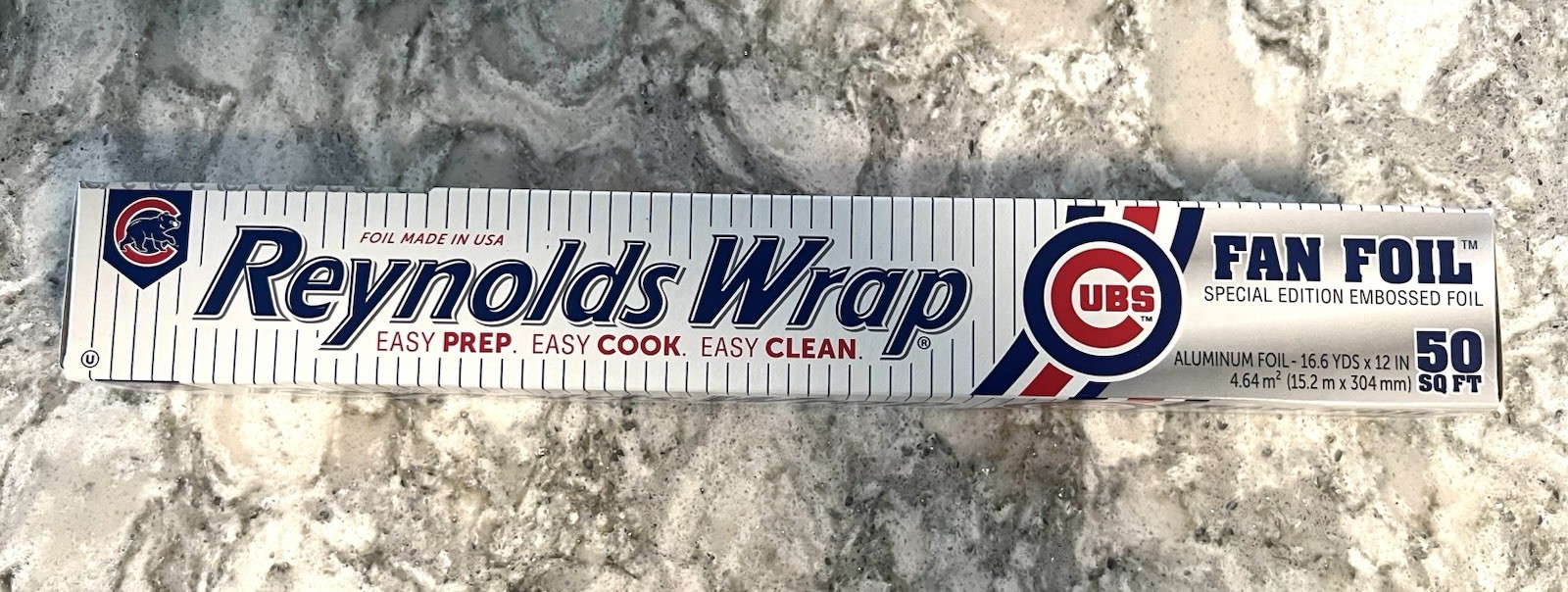 Chicago Cubs Reynolds Wrap Special Edition Fan Foil Giveaway 9/13/26 