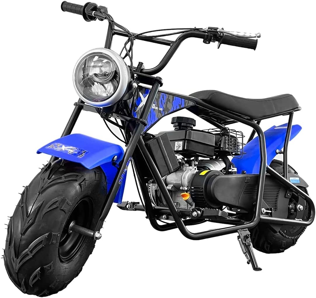 XtremepowerUS Pro-Series 99cc Mini Dirt Bike Gas-Powered 4 Stroke Pocket Ride