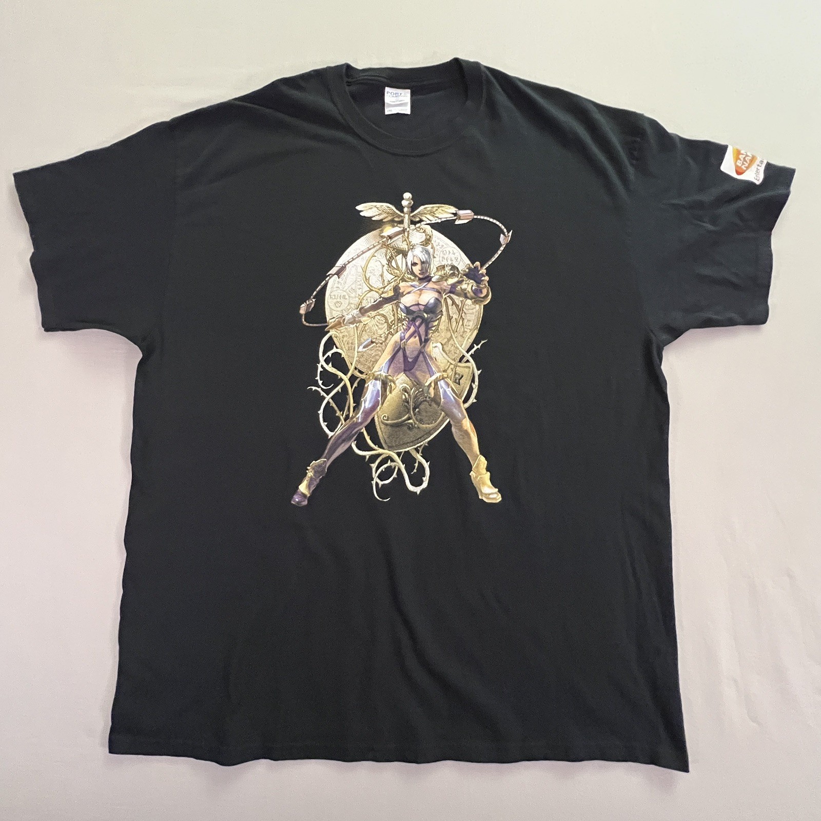Soulcalibur VI Ivy Valentine Bandai Namco Promo T Shirt 2XL Video Game Rare