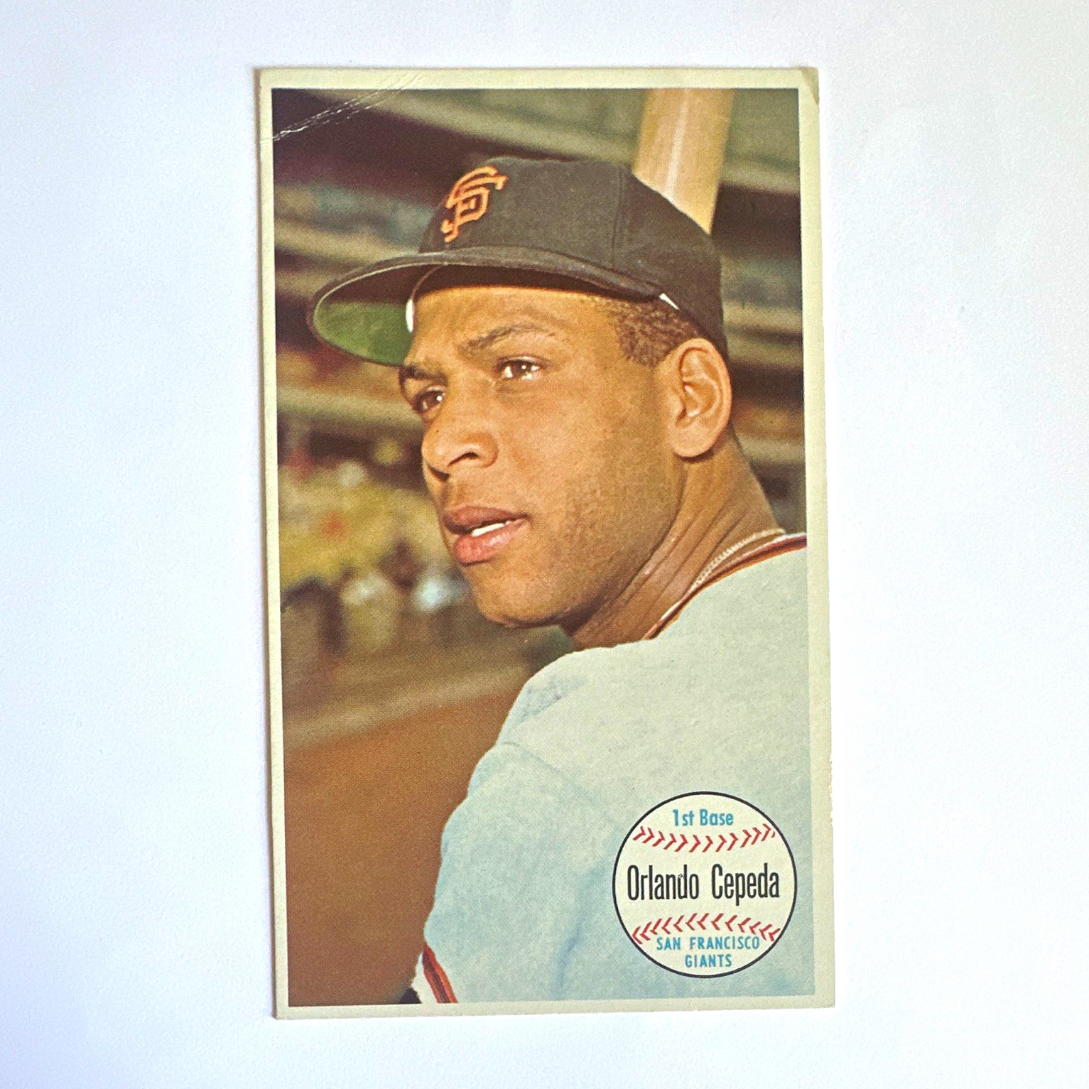 Topps 1964 Topps Giants Orlando Cepeda #55 San Francisco Giants Base Set Topps 1964 Topps Giants Orlando Cepeda #55 San Francisco Giants Base Set