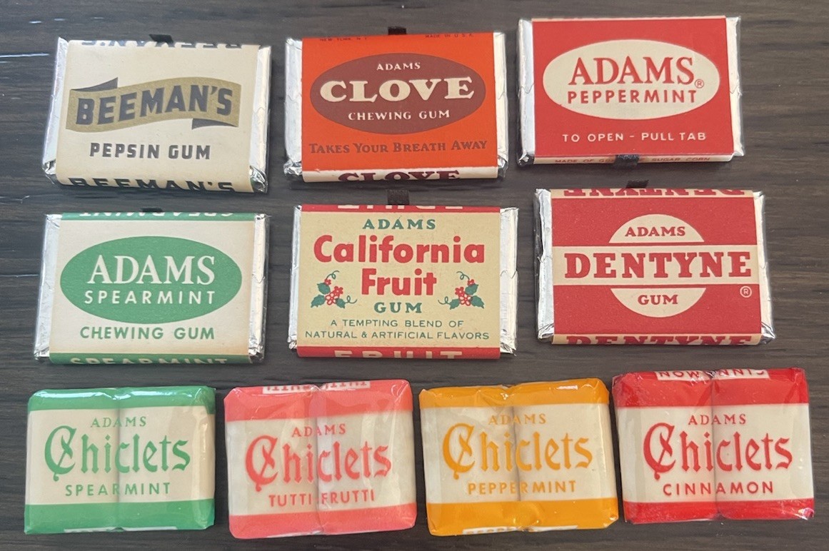 Vintage 1940’s AMERICAN CHICLE CO TAB VENDING GUM Sealed New Old Stock RARE Vintage 1940’s AMERICAN CHICLE CO TAB VENDING GUM Sealed New Old Stock RARE
