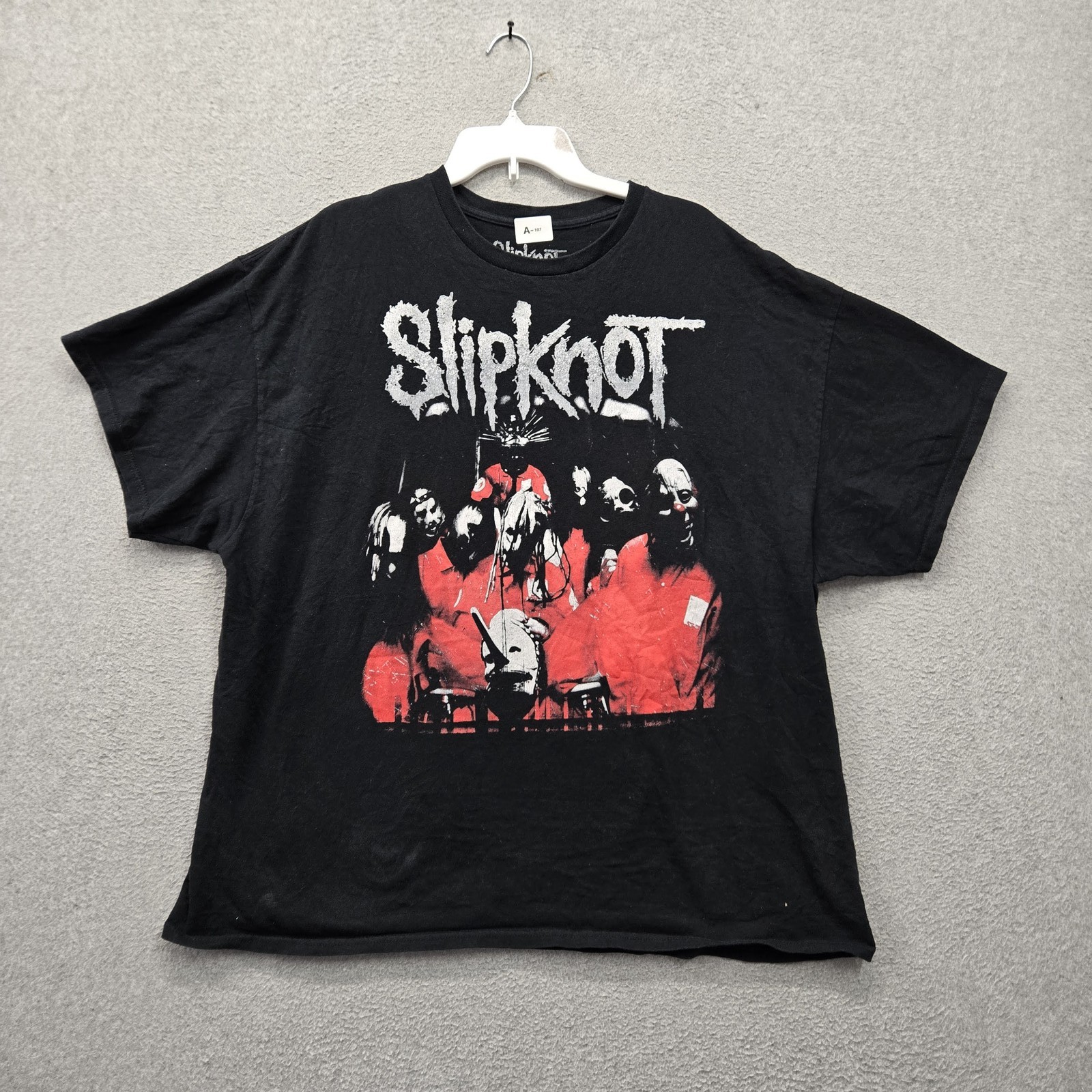 Slipknot Men Shirt 2XL Black Graphic Surfacing Cover Tee Logo Short Sleeve