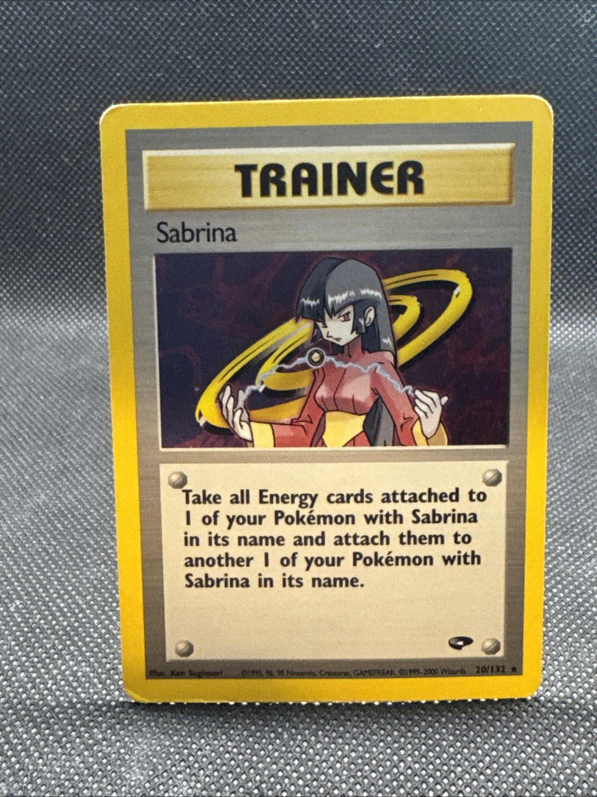 Sabrina 20/132 Gym Challenge Holo MP Pokemon TCG Sabrina 20/132 Gym Challenge Holo MP Pokemon TCG