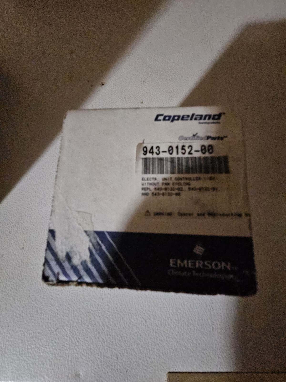 NEW *GENUINE* Hussmann® Copeland® Emerson® 943-0153-00 Digital Control Kit OEM NEW *GENUINE* Hussmann® Copeland® Emerson® 943-0153-00 Digital Control Kit OEM