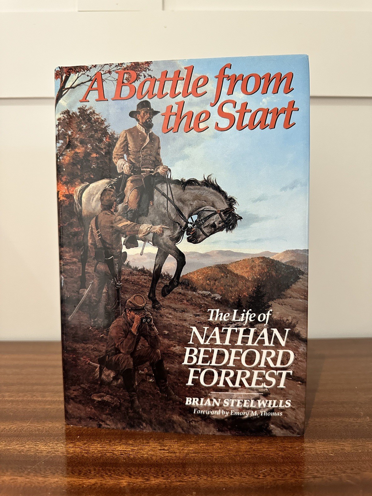 A Battle From The Start By Brian Steelwills, First Edition  A Battle From The Start By Brian Steelwills, First Edition 