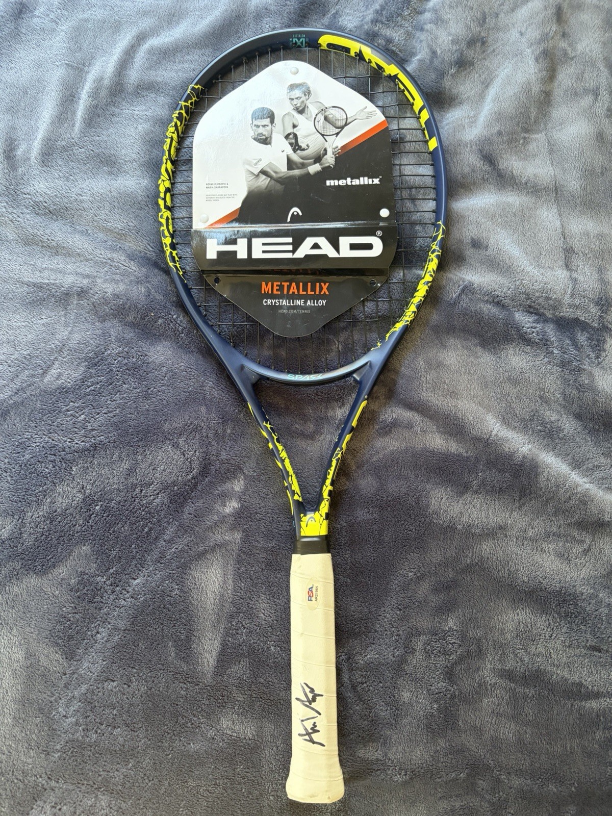 Andre Agassi Signed Autographed Head Tennis Racket Racquet PSA/DNA COA AUTH AUTO Andre Agassi Signed Autographed Head Tennis Racket Racquet PSA/DNA COA AUTH AUTO