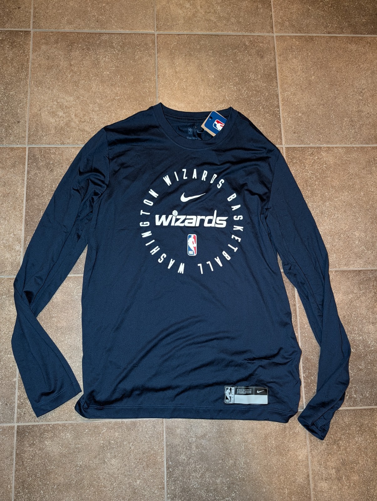 Nike Washington wizards practice dri fit shirt DSWT L-Tall Nike Washington wizards practice dri fit shirt DSWT L-Tall