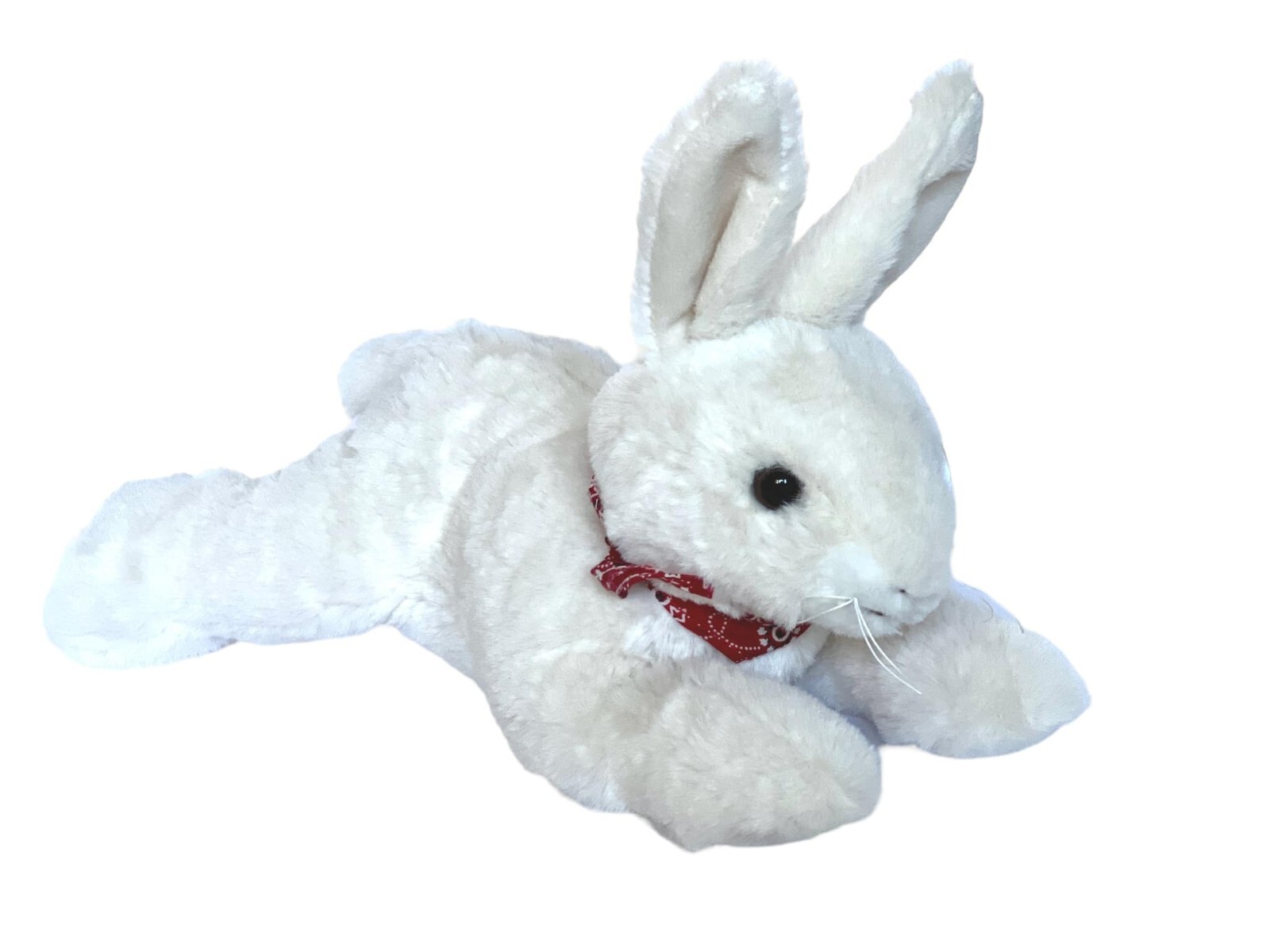 Plush Bunny- White Bunny Rabbit- Floppy Pose 12\ Plush Bunny- White Bunny Rabbit- Floppy Pose 12\