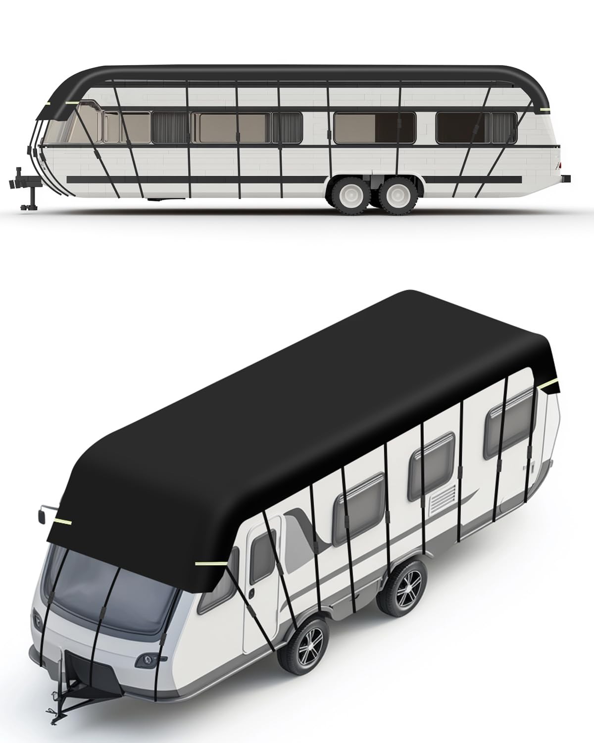 RV Cover Roof Heavy Duty Waterproof 32ft for Travel Trailers Trucks Motorhome RV Cover Roof Heavy Duty Waterproof 32ft for Travel Trailers Trucks Motorhome