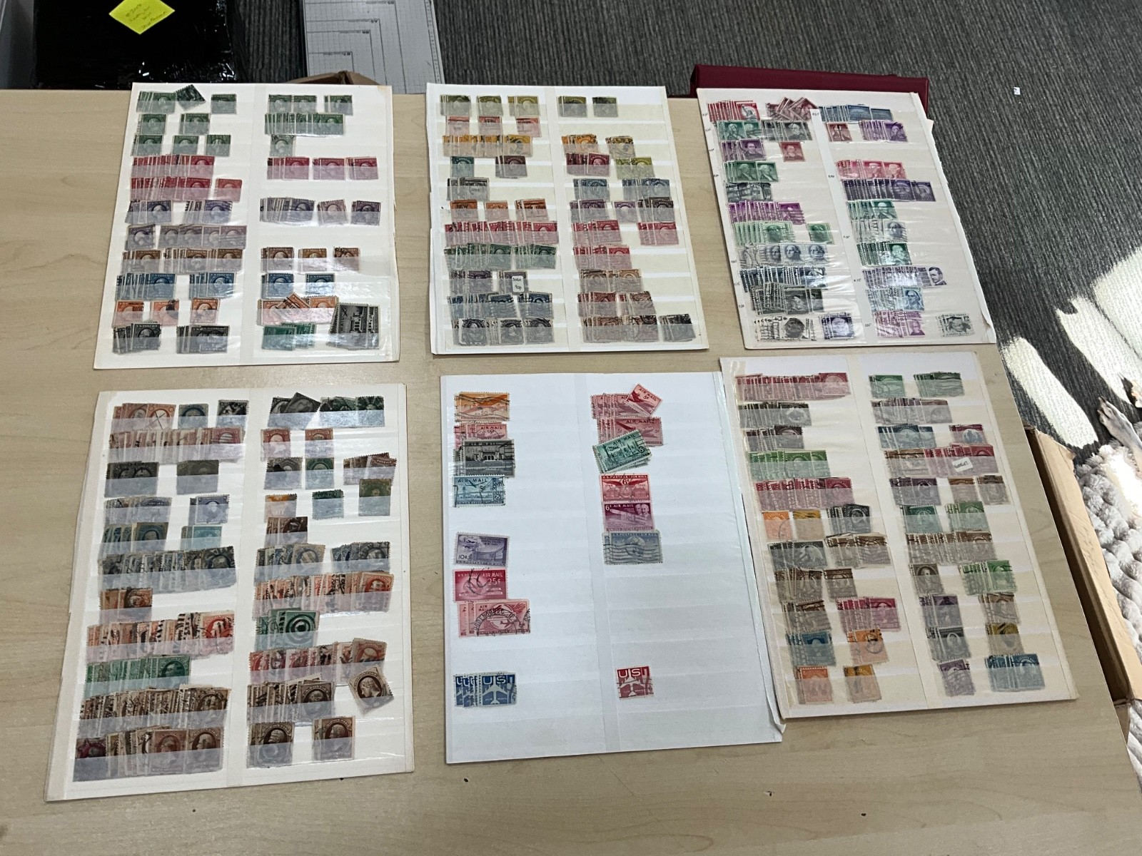 USA stamps. 1800s on very good Vintage lot in cards ##208 USA stamps. 1800s on very good Vintage lot in cards ##208
