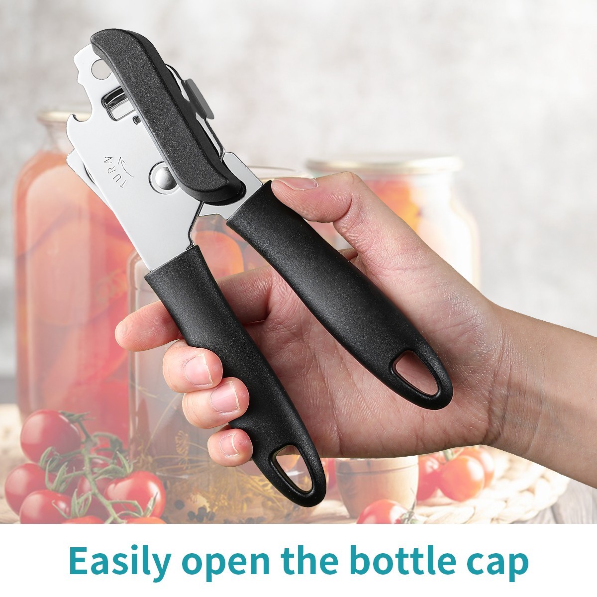 Swing-A-Way Portable Can Opener with Sharp Blade | Manual Hand Held Swing-A-Way Portable Can Opener with Sharp Blade | Manual Hand Held